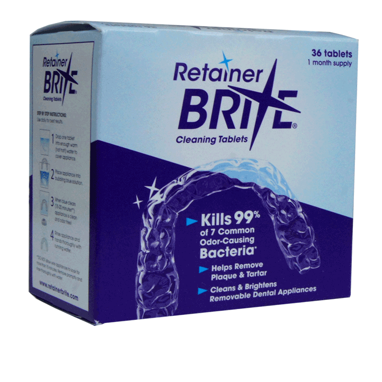 Retainer Brite 36 tablets - Dental Cleaning Tablets