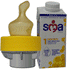 Travel Adapter for SMA PRO 1 200ml + SMA Teats ( Yellow Neck ) x 2