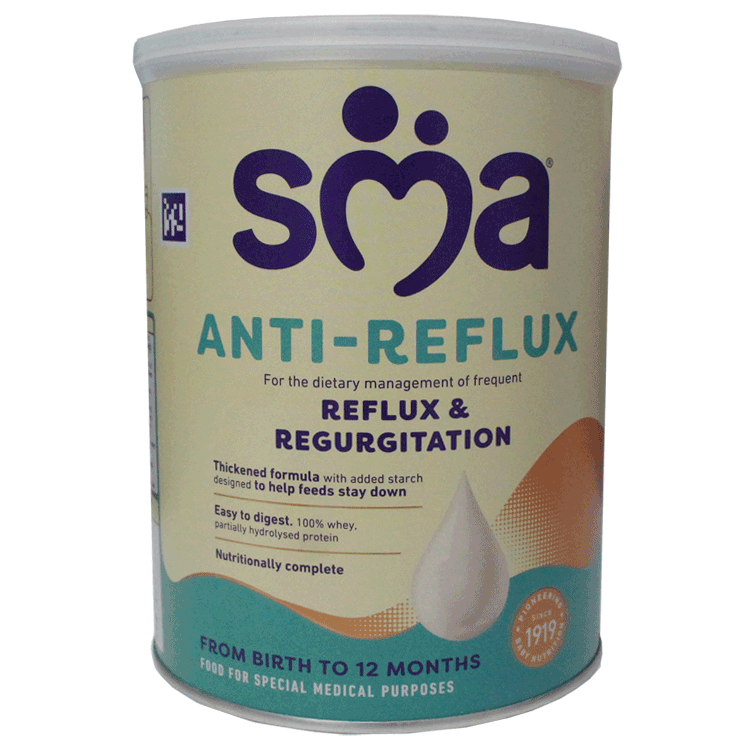 SMA Formule Bébé Anti-Reflux 800 g - De la naissance à 12 mois