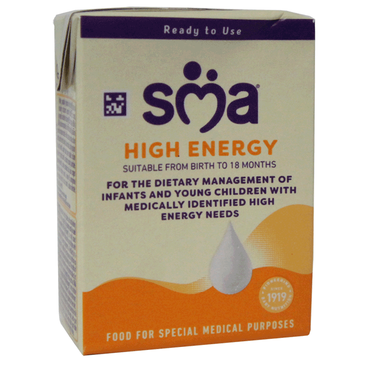 SMA Hochenergiemilch, gebrauchsfertig, 200 ml x 12
