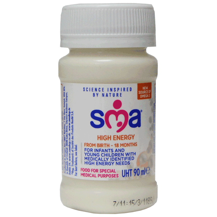 SMA High Energy Milk Ready To Use 90ml x 32 bottles