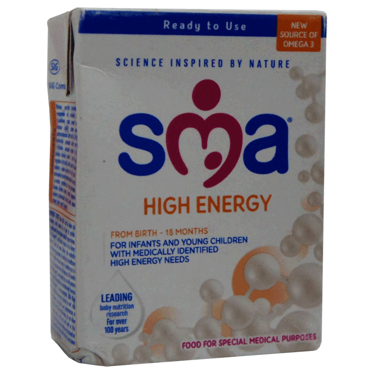 SMA Hochenergiemilch, gebrauchsfertig, 200 ml x 12