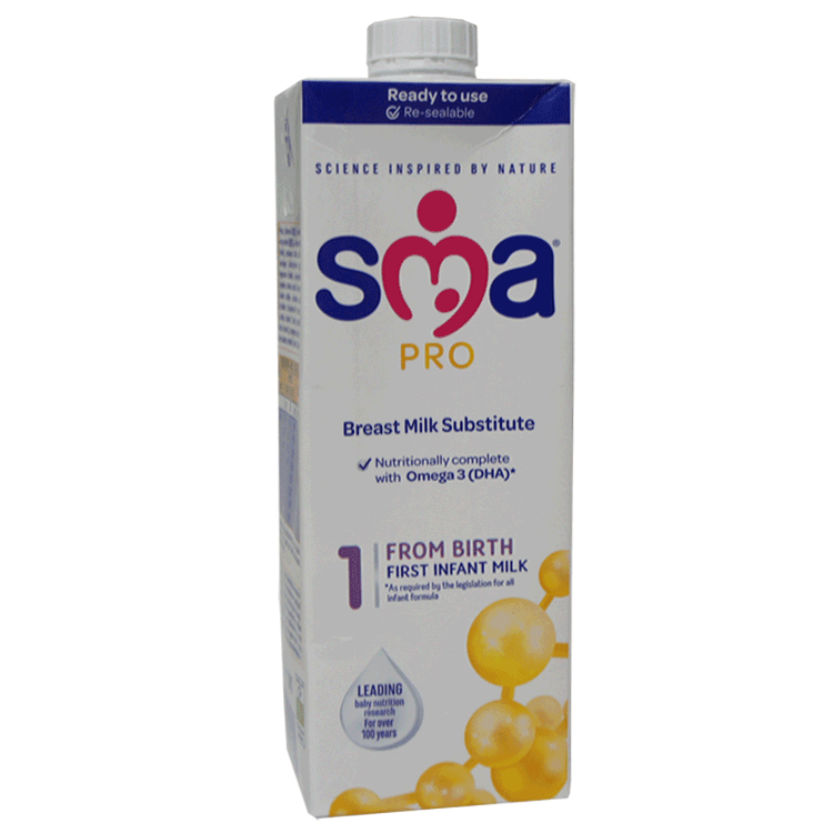 SMA PRO First - Ready to Feed Bottle 1000ml x 1 - From Birth