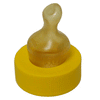 SMA Latex (gele hals) anti-koliek spenen x 100 - Steriel - Geschikt voor 70 ml, 90 ml kant-en-klare flessen