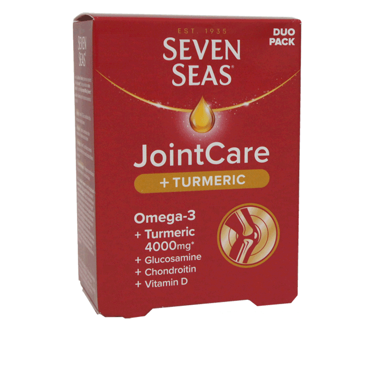 Seven Seas Jointcare with Turmeric - 30 day supply - Duo Pack