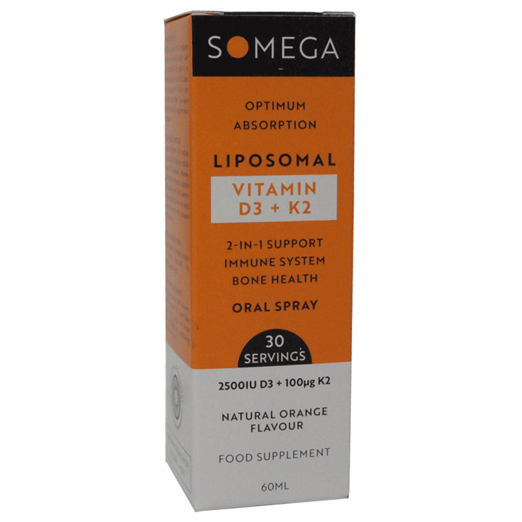 Somega Liposomal Vitamine D3 et K3 Liquide x 60 ml