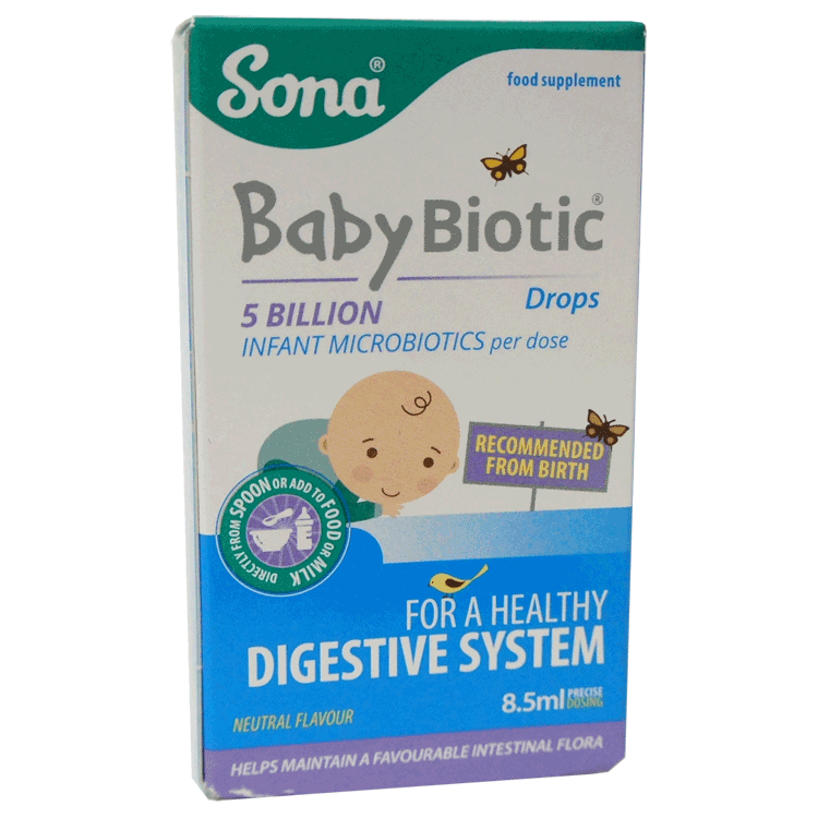 Sona Baby Biotic 8.5ml - For a healthy digestive system