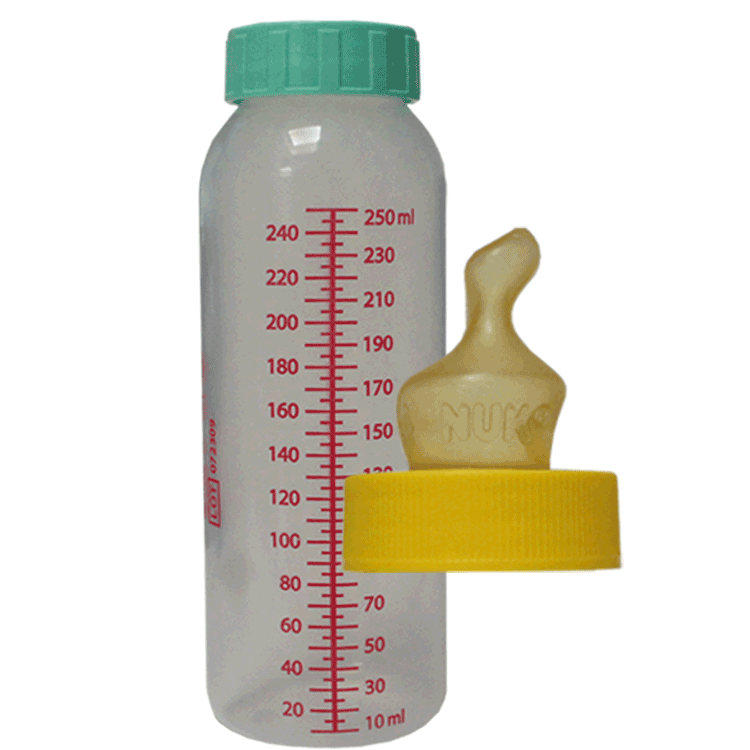 Sterifeed Re-Usable Bottles 250ml x 5 - For Breastmilk Storage - With or Without Sterile teats
