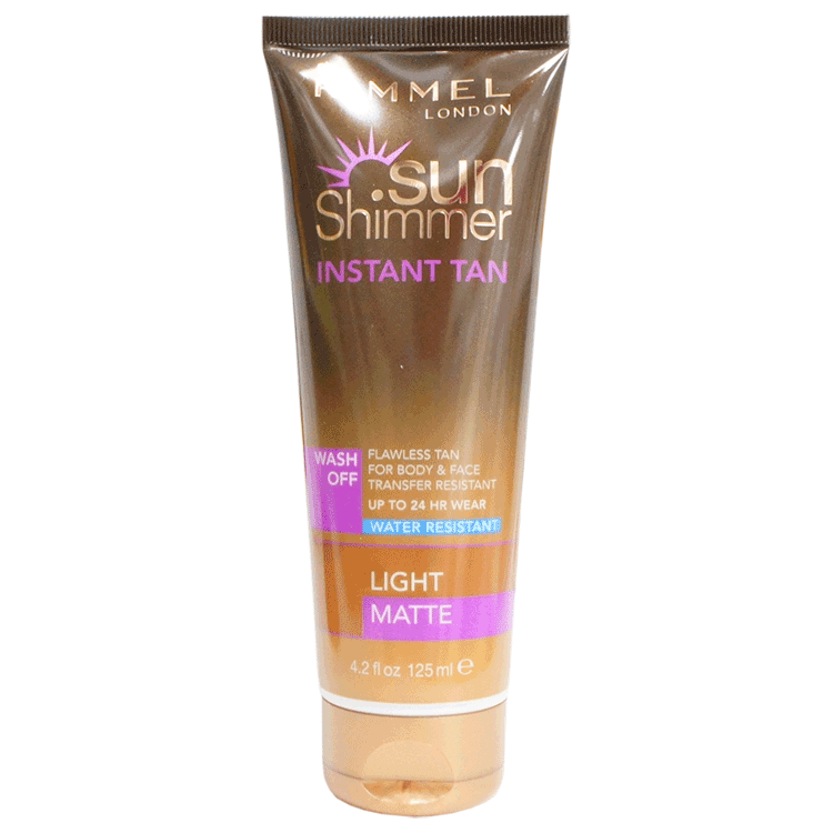 Rimmel Sunshimmer Instant Tan 125ml - 4 Types