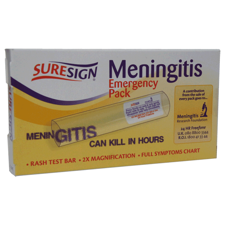 Paquet d'urgence de la méningite SURESIGN