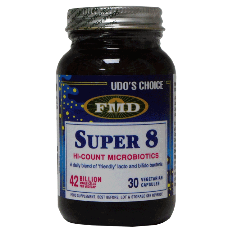 Udo's Choice Super 8 Capsules x 30