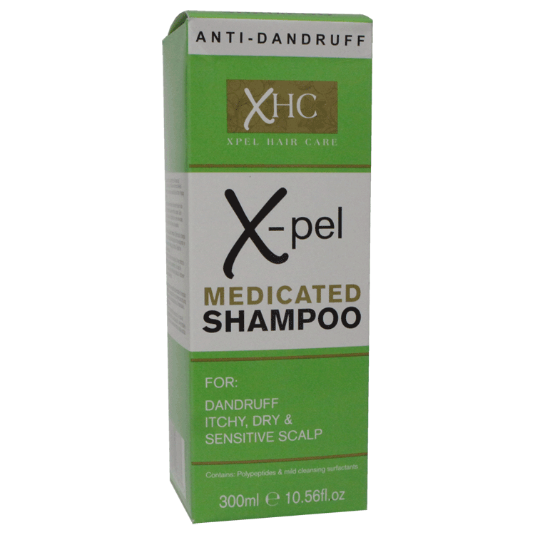 Shampoo medicato X -Pel 300ml - per forfora e prurito, cuoio capelluto secco e sensibile