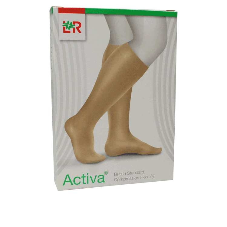 Activa Below Knee Compression Stockings – Open Toe 25-35mmHg Class 3 Support
