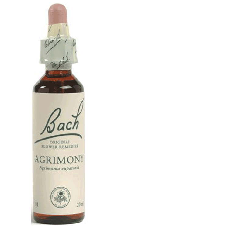 Bach originele bloem remedies agrimony 20 ml - angst
