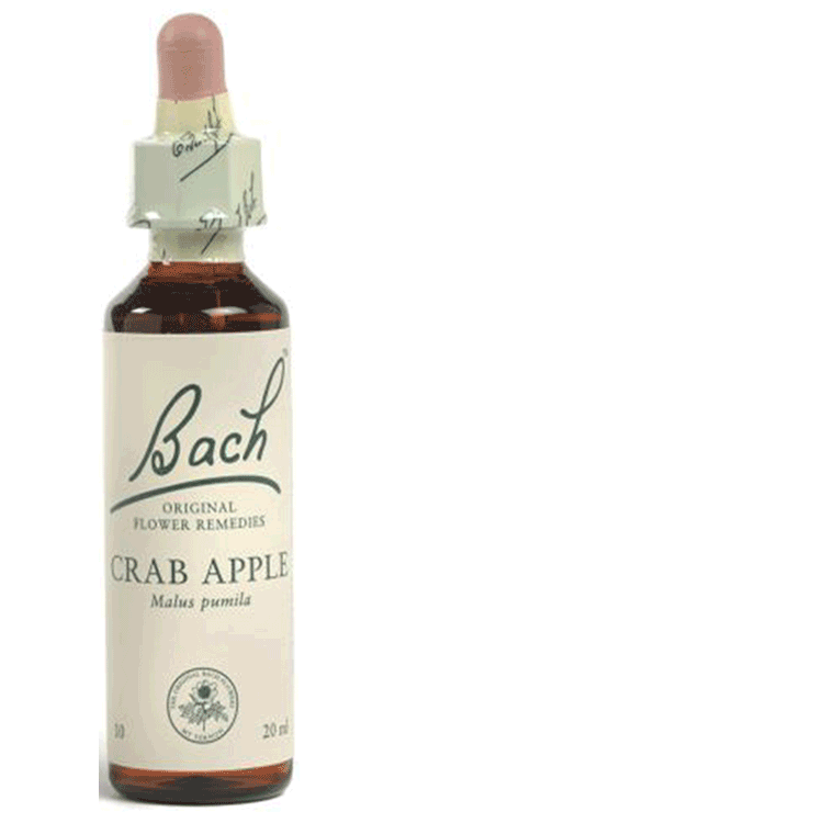 Fleurs de Bach Crab Apple 20ml - Aversion pour l'apparence ou la personnalité