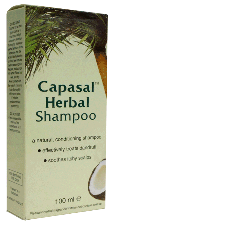 Capasal Herbal Shampoo 100ml - For dandruff