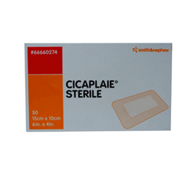 Cicaplaie Sterile 15cm x10cm x 10 Verbände