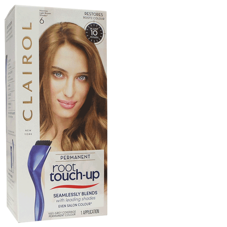 Clairol Ansatz-Ausbesserungsfarbe – Hellbraun 6