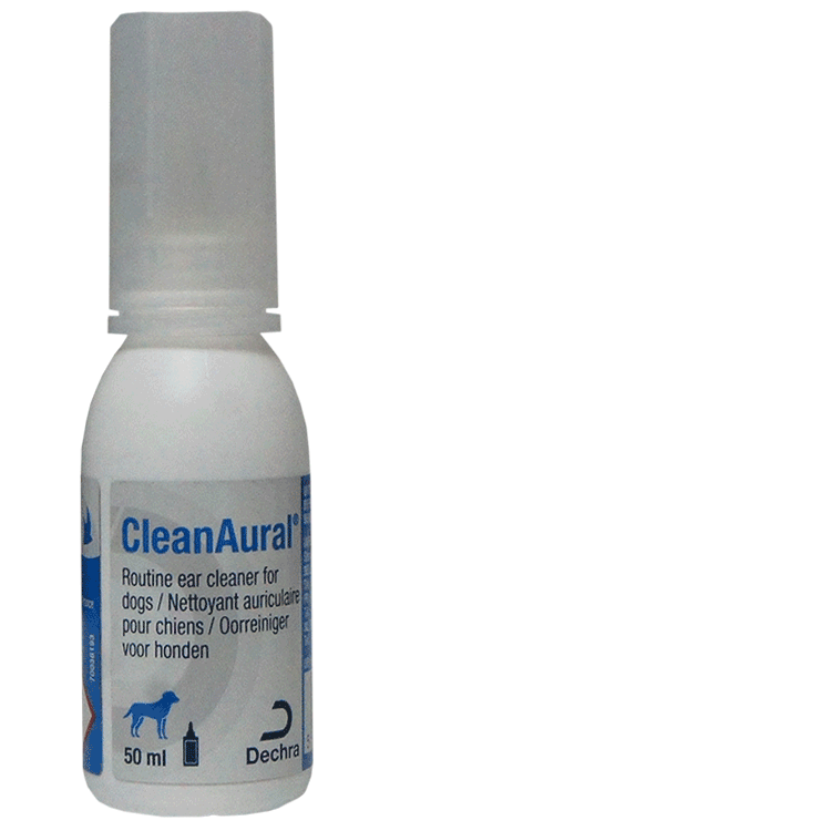 CleanAural-for-Dogs x-50ml - Routine Ear Cleaner