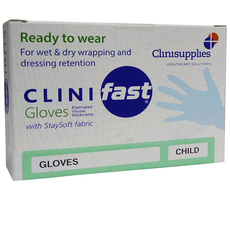 Clinifast Child Gloves 1 Pair - Medium