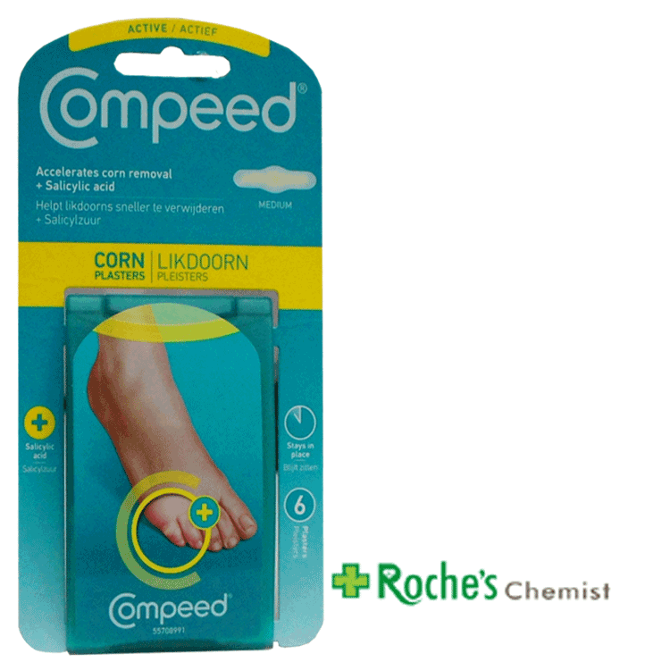 Compeed Corn Plasters x 10 - Hydrocolloid Plasters to speed healing ...