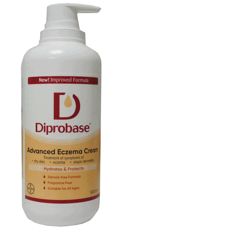 Diprobase advanced Eczema Cream 500g Pump from roches chemist ireland ...