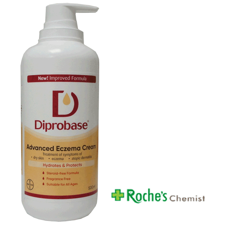 Diprobase advanced Eczema Cream 500g Pump from roches chemist ireland ...