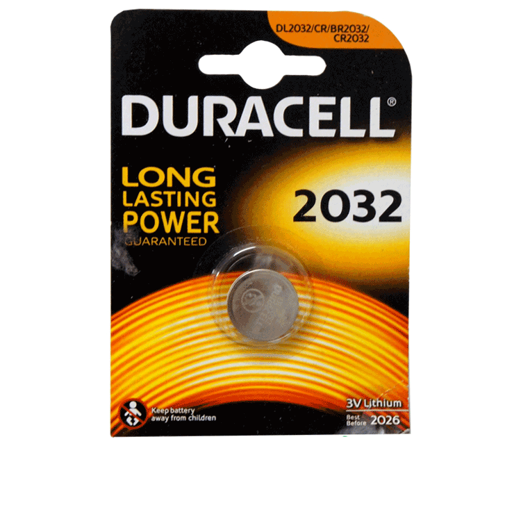 Duracell 2032 battery x 1 - For car alarms