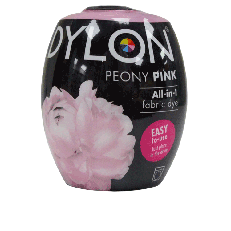Dylon Peony Pink Machine Dye 350g - Ready to use clothes dye