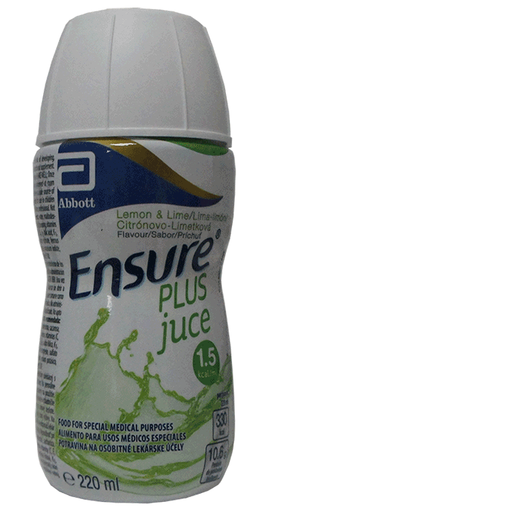 Jus Ensure Plus 220 ml – Saveur citron et citron vert