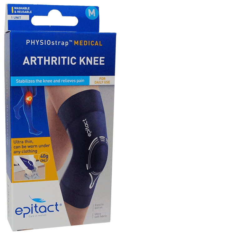 Epitact arthritic knee support - Extra thin for everyday support - 4 Sizes