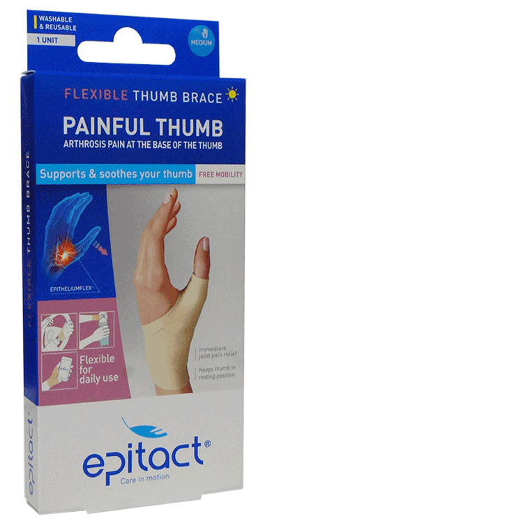 Epitact Flexible Thumb Brace - RIGHT - 3 Sizes
