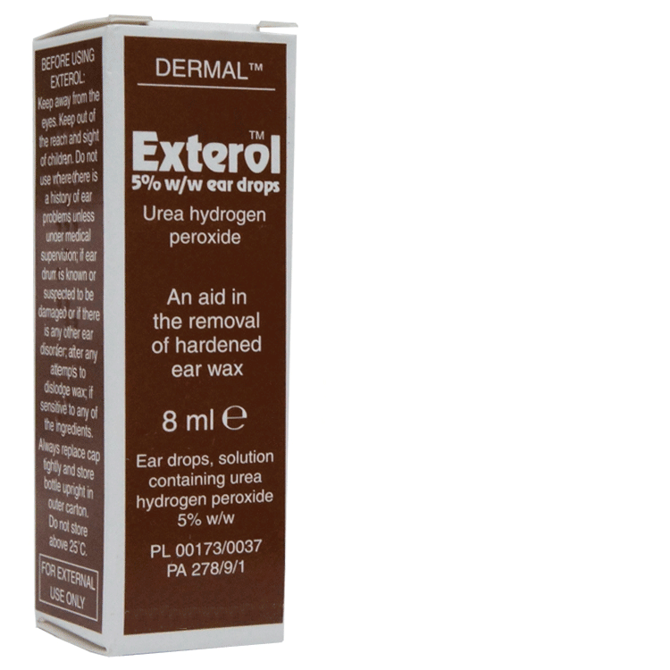 Exterol Ear Drops 8ml by Dermal Laboratories