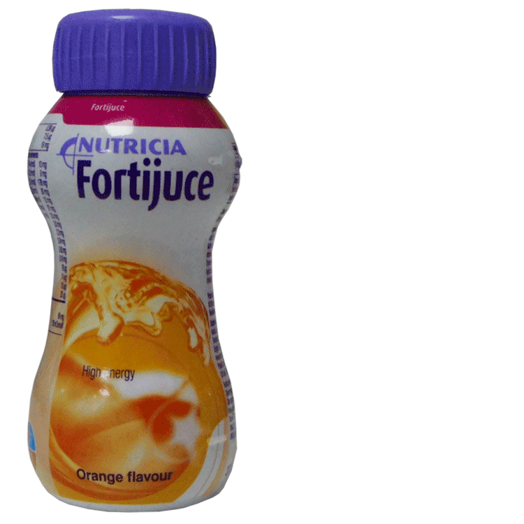 Fortijuce Orange 200ml x 1 - con o senza coperchio per bere paglia x 1