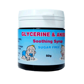 Glycerine and Aniseed Syrup 50g for babies ( Forans)