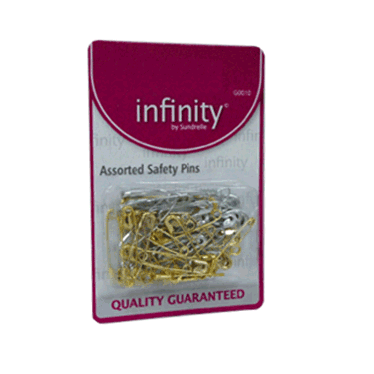 Infinity Assorted Safety Pins