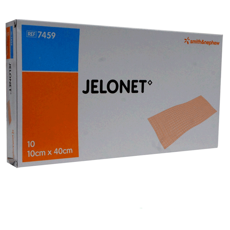 Pansements à la paraffine Jelonet 10cm x 40cm x 10