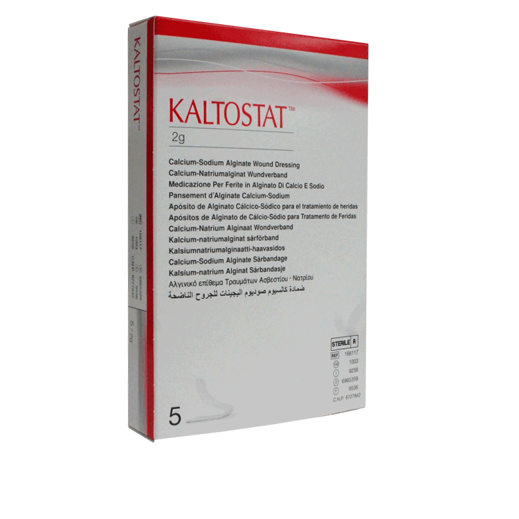 KALTOSTAT absorberende alginaatverdeling 2G x 5