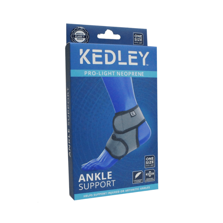 Supporto alla caviglia in neoprene Kedley - One Size si adatta a tutti