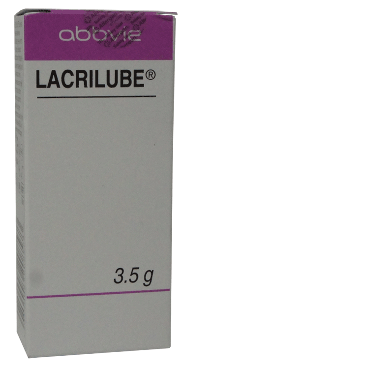 Pommade oculaire Lacrilube 3,5 g - Lubrifiant oculaire