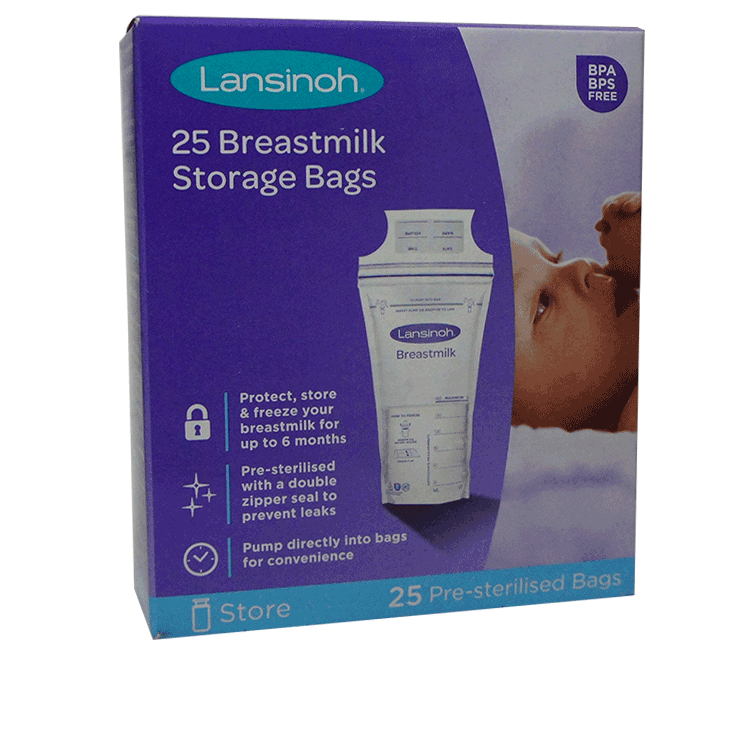 Lansinoh Breastmilk Storage Bags x 25