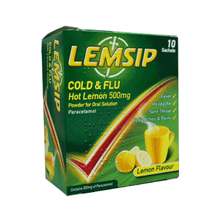 Lemsip Cold n Flu 10's - Contre la douleur et la fièvre