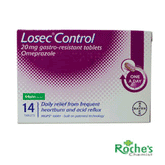 losec 20mg tablets omeprazole heartburn acid reflux roches chemist ...