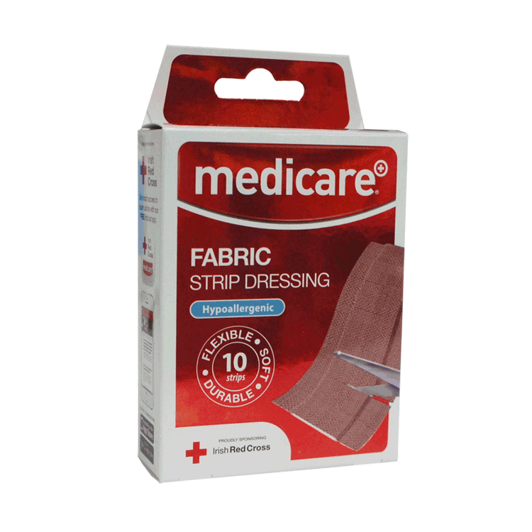 Medicare Fabric Strip Dressings x 10