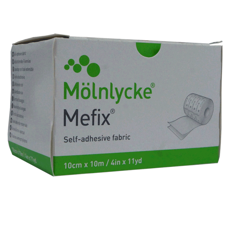 Mefix 10 cm x 10 m – Selbstklebender Stoffverband