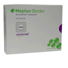 Mepilex Border 7.5cm x 7.5cm x 10 - Silicone Foam Dressings with adhesive border 596211