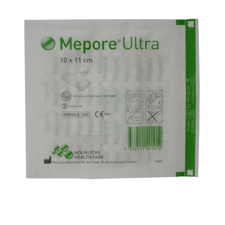 Mepore Ultra 10cm x 11cm   x 5 -  Waterproof dressings