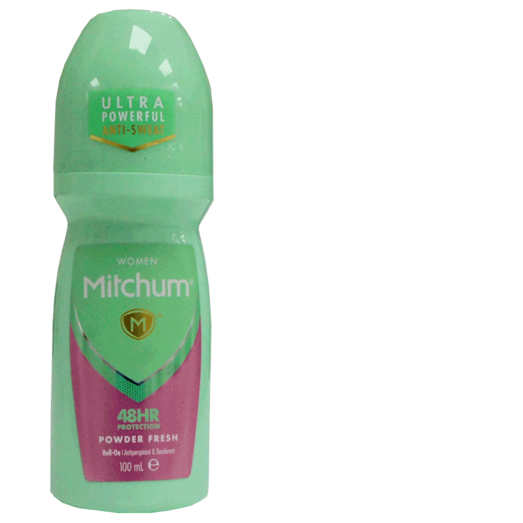 Mitchum Lady Roll On Unperfumed 48 hour Deodorant 100ml