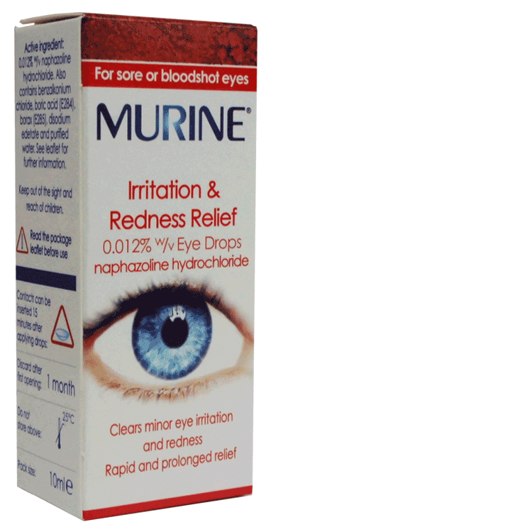 Soulagement des irritations et des rougeurs chez la souris 10 ml - Pour les yeux endoloris