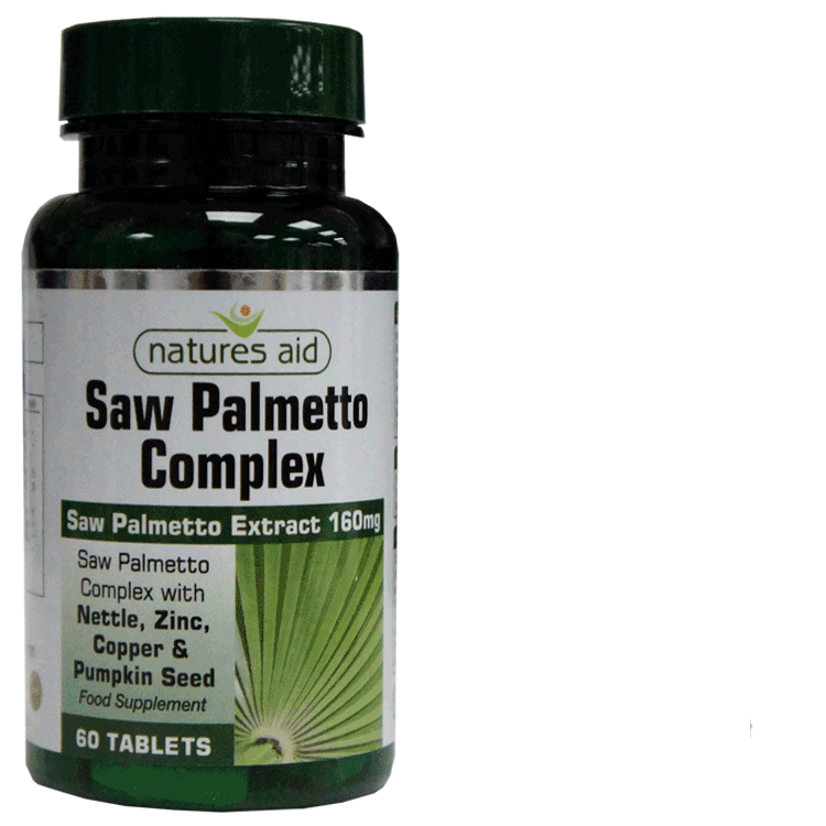 Natures Aid Saw Saw Palmetto Complex 60 Tabletten